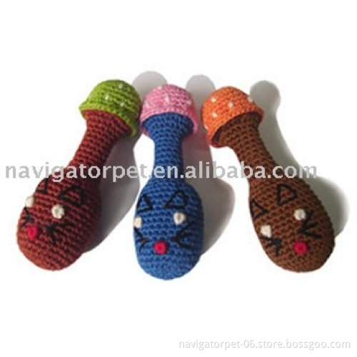 Pet Crochet Toy:Cute Mushroom